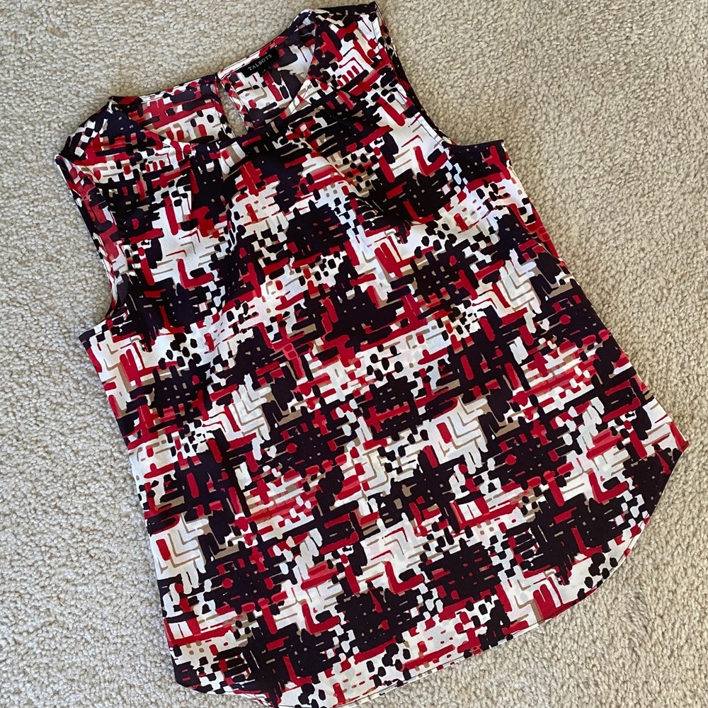 Sleeveless Talbots shell size 4